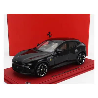 Bbr-models Ferrari Purosangue Suv 2022 - Con Vetrina - With Showcase 1:18 Nero Purosangue - Čern