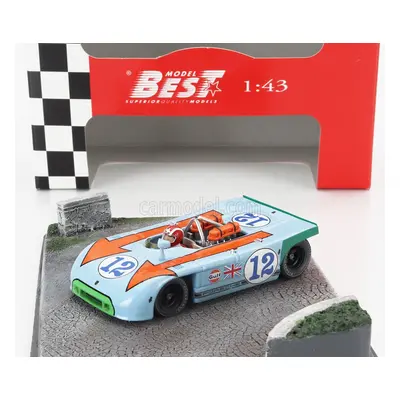 Best-model Porsche Diorama - 908/03 Spider N 12 Targa Florio 1970 Joseph Siffert 1:43 Světle Mod