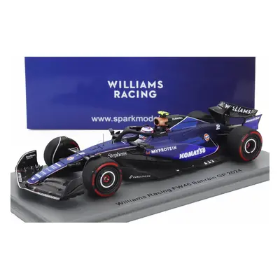 Spark-model Williams F1 Fw46 Team Williams Racing N 2 Bahrain Gp 2024 Logan Sargeant 1:43 2 Tón