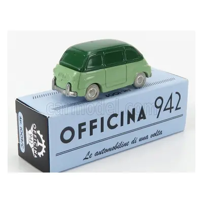 Officina-942 Fiat 600 Multipla 1956 1:76 2 Tóny Zelené