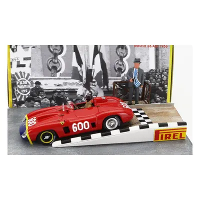 Art-model Ferrari Diorama - 290mm Spider S/n0626 N 600 Mille Miglia 1956 Juan Manuel Fangio 1:43