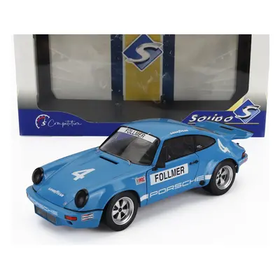 Solido Porsche 911 Carrera 3.0 Rsr N 4 Iroc Riverside 1974 George Follmer 1:18 Blue