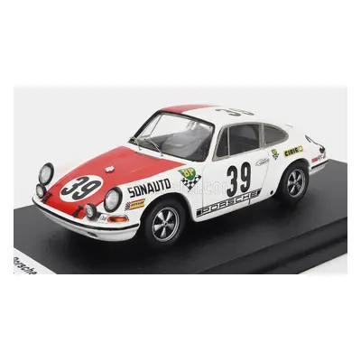 Trofeu Porsche 911t Coupe Bp N 39 Winner 24h Spa 1969 G.chasseuil - C.ballot-lena 1:43 Bílá Čer