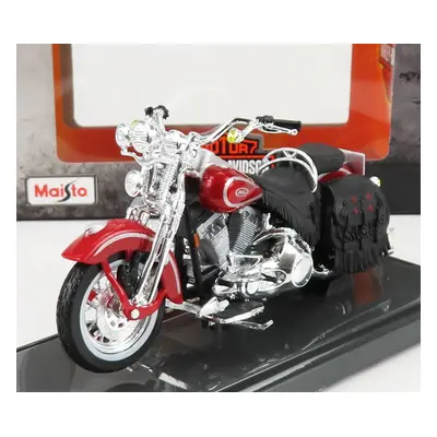 Maisto Harley davidson Flsts Heritage Springer 1999 1:18 Red