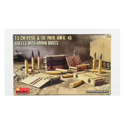 Miniart Accessories Shells With Ammo Military Boxes 1:35 /