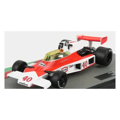 Edicola Mclaren F1 M23 N 40 British Gp 1977 Gilles Villeneuve 1:43, oranžovobílá