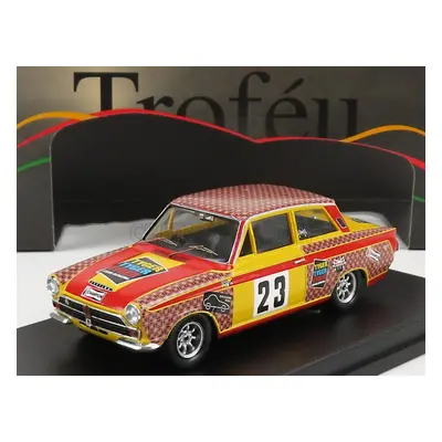 Trofeu Ford england Lotus Cortina 23 Touring Car Championship Sweden 1968 E.berger 1:43 Červená 