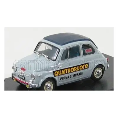 Brumm Fiat 500 Nuova 1958 - Prova Di Durata Quattroruote 1:43 Grey