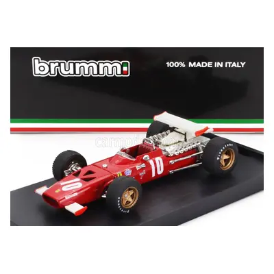 Brumm Ferrari F1 312 N 10 Italy Gp 1969 Pedro Rodriguez 1:43 Červená Bílá