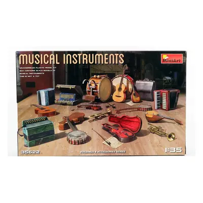 Miniart Accessories Strumenti Musicali - Musical Instruments 1:35 /