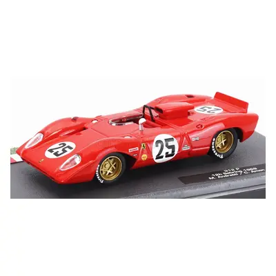 Edicola Ferrari 312p 3.0l Spider Team Sefac N 25 2nd 12h Sebring 1969 Mario Andretti - Chris Amo