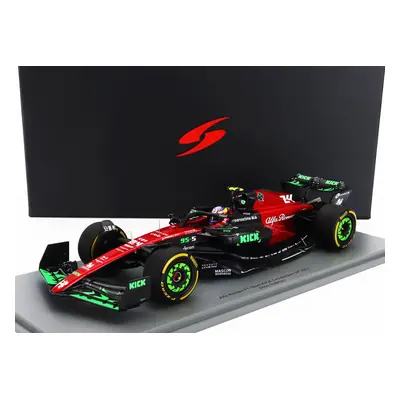 Spark-model Alfa romeo F1 C43 Team Orlen N 24 Belgium Gp 2023 Guanyu Zhou 1:18 Černá Červená