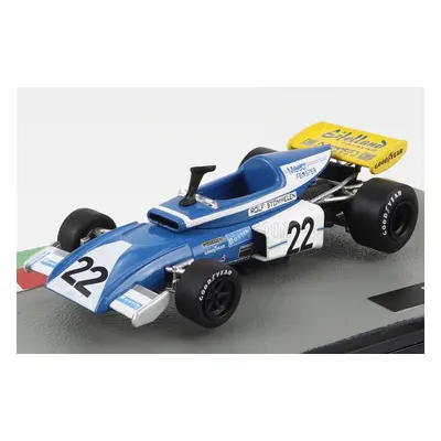 Edicola Eifelland F1 E21 N 22 Season 1972 Rolf Stommelen 1:43 Světle Modrá Bílá Žlutá