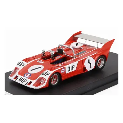 Trofeu Lola T292 N 1 Winner Rally Vila D0 Conde 1973 Carlos Gaspar 1:43 Červená Bílá