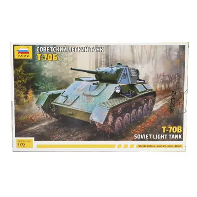 Zvezda Tank Soviet Light Tank T-70b Military 1945 1:72 /