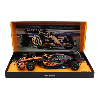 Minichamps Mclaren F1 Mcl36 Team Mclaren N 3 5th Singapore Gp 2022 Daniel Ricciardo 1:18 Oranžo