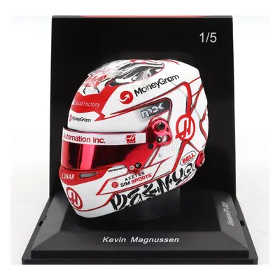 Spark-model Bell helmet F1 Casco Helmet Haas Vf-23 Team Moneygram Haas N 20 Singapore Gp 2023 K