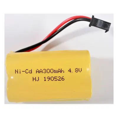 Akumulátor Ni-Cd 300 mAh 4,8V