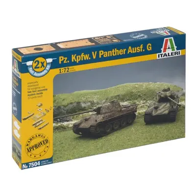 Fast Assembly tanky 7504 - Pz.Kpfw.V PANTHER Ausf.G (1:72)