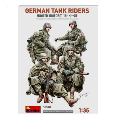 Miniart Figures Soldier German Tank Riders Military Winter Uniform 1944 1:35 /