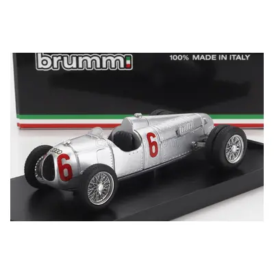 Brumm Auto union F1 Tipo C Ruote Gemellate N 6 Season 1936 Hans Stuck 1:43 Silver