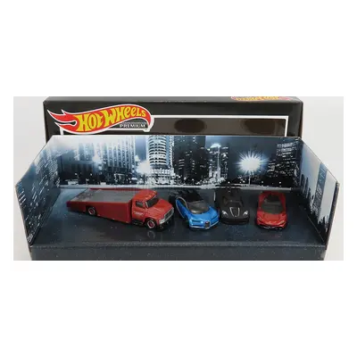 Mattel hot wheels Bugatti Set 4x Truck Car Transporter - Chiron - Koenigsegg Agera R - Mclaren S