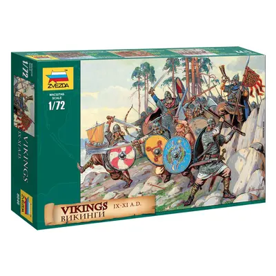 Zvezda figurky Vikings (1:72)