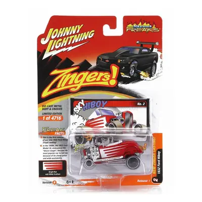 Johnny lightning Ford usa Hiboy Zinger Custom 1932 1:64 Red