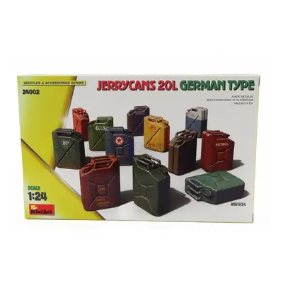 Miniart Accessories Jerrycans 20l German Type 1942 1:24 /