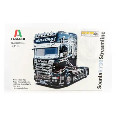 Italeri Scania R730 Tractor Truck Streamline 2-assi 2011 1:24 /