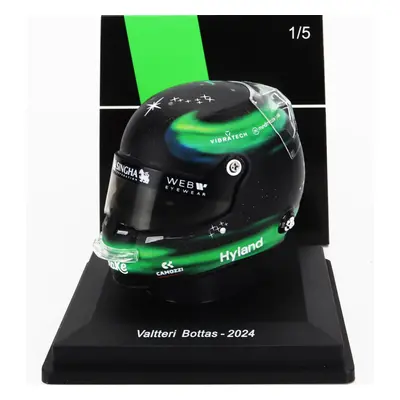 Spark-model Bell helmet Casco Helmet F1 Valtteri Bottas Team Stake Kick Sauber N 77 Season 2024 