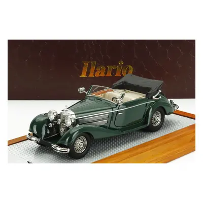 Ilario-model Mercedes benz 540k Sn154156 Sindelfingen Cabriolet A Open 1936 1:43 Zelená Černá