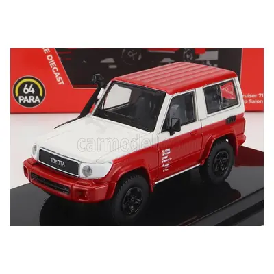 Paragon-models Toyota Land Cruiser 71 Swb Lhd 2014 1:64 Červená Bílá