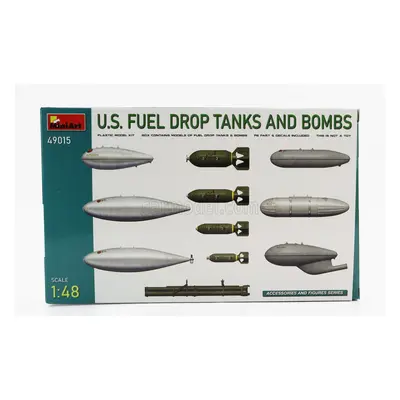 Miniart Accessories Military U.s. Fuel Drop Tanks And Bomb 1:48 /