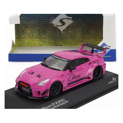 Solido Nissan Gt-r (r35) Liberty Walk Body Kit Coupe 2019 1:43 Pink