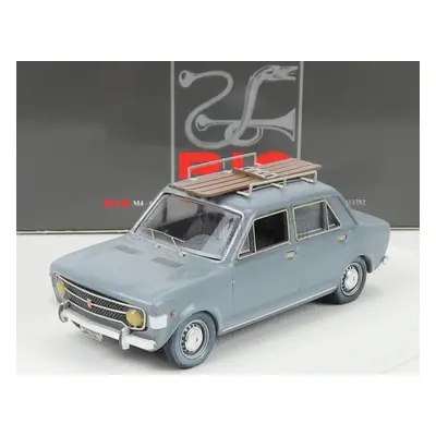 Rio-models Fiat 128 Con Sci 1970 - Winter Vacation With Ski 1:43 Grey