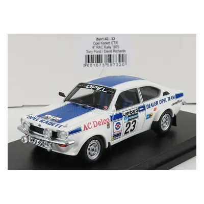 Trofeu Opel Kadett Gt/e (night Version) N 23 Rally Rac Lombard 1975 T.pond - D.richards 1:43 Bíl