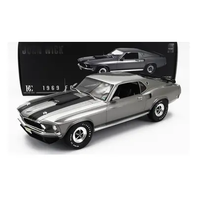 Greenlight Ford usa Mustang Boss 429 Coupe 1969 - John Wick Movie I 2014 1:12 Grey Met