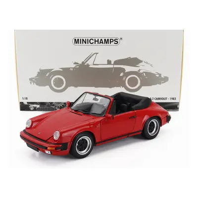 Minichamps Porsche 911 3.2 Carrera Cabriolet 1983 1:18 Red