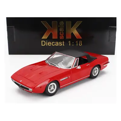 Kk-scale Maserati Ghibli Spider Cabriolet Open 1970 - Spoked Rims - Cerchio A Raggio 1:18 Red