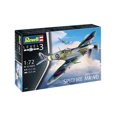 Plastic ModelKit letadlo 03897 - Supermarine Spitfire Mk. Vb (1:72)