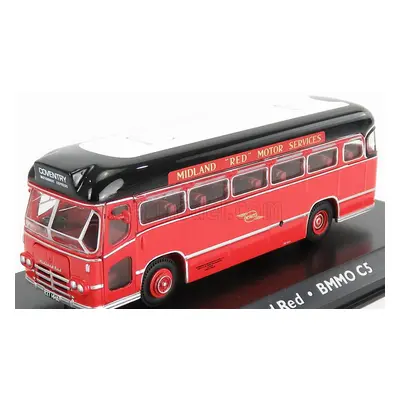 Edicola Midland Bmmo Cm5t Autobus Motorway Coach Midland Red 1960 1:72 Červená Černá Bílá