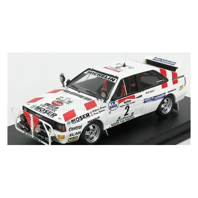 Trofeu Audi Quattro N 2 6th Rally Bandama 1986 W.wiedner - F.zehetner 1:43 Bílá Červená