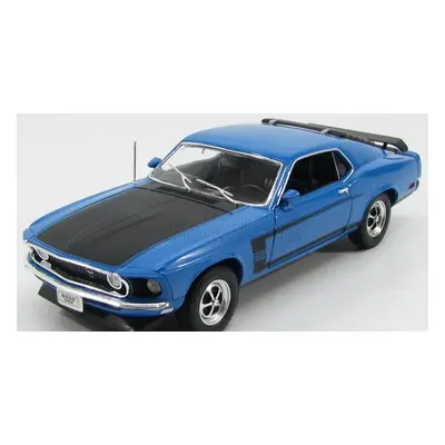 Welly Ford usa Mustang Boss 302 1969 1:18 Modrá Matná Černá