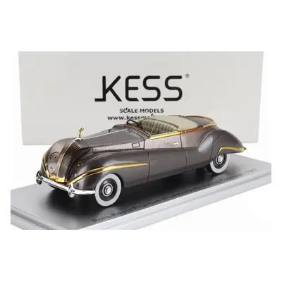 Kess-model Rolls royce Phantom Iii Labourdette Vutotal Cabriolet Open 1947 1:43 Grey Gold Met