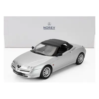 Norev Alfa romeo Spider 2.0 Twin Spark Cariolet Soft-top 1999 1:18 Silver