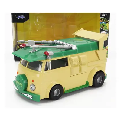 Jada Volkswagen Party Wagon Donatello Ninja Turtles - Tartarughe Ninja 1:32 Žlutá Zelená