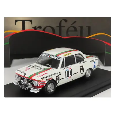 Trofeu BMW 2002ti (night Version) N 104 Rally Tap 1972 B.vieira - J.bandeira 1:43 Bílá