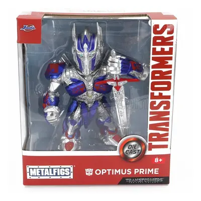 Jada Figures Optimus Transformers- Cm. 10.5 1:32 Modrá Stříbrná