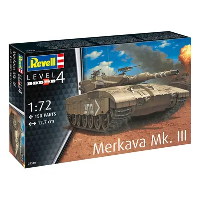 Plastic ModelKit tank 03340 - Merkava Mk.III (1:72)